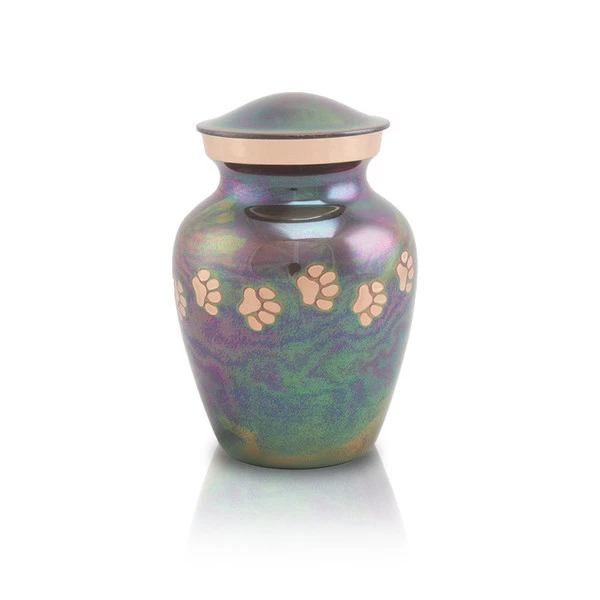 Pet’s Max. Wt. Up to 25 lbs. Raku Pet Cremation Urn