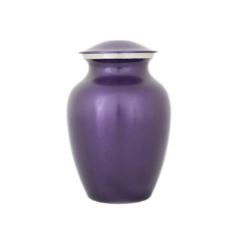 Pet’s Max. Wt. Up to 25 lbs. Violet Pet Cremation Urn