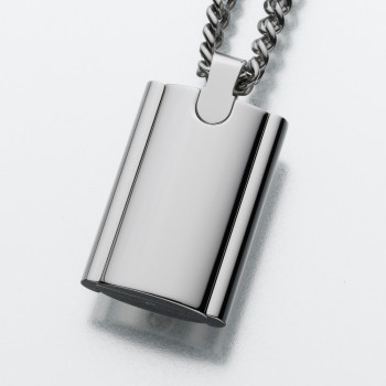 Stainless Steel Flask Keepsake Pendant