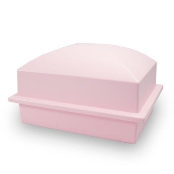 Light Pink Cremation Urn Vault