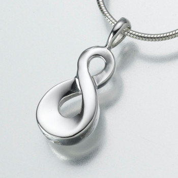 Sterling Silver Infinity Keepsake Pendant