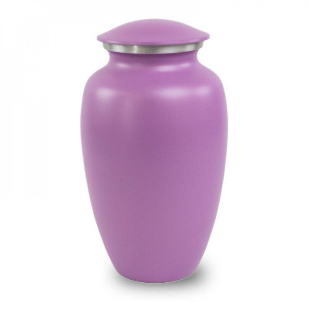 Max. Wt. Up to 200 lbs. Lilac Cremation Urn