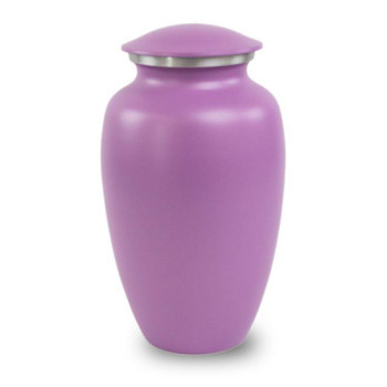 Max. Wt. Up to 200 lbs. Lilac Cremation Urn