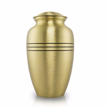 Max. Wt. Up to 190 lbs. Traditional Bronze Cremation Urn