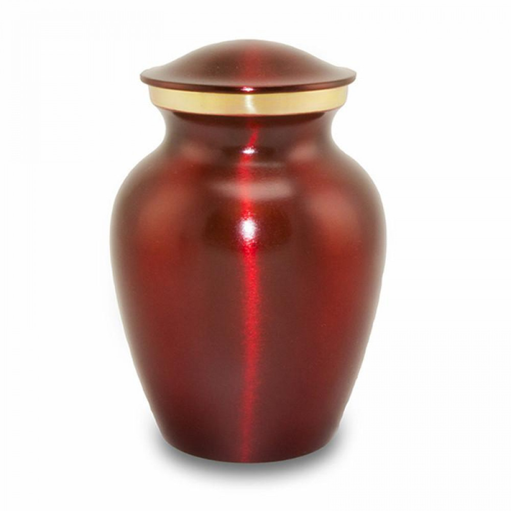 Pet’s Max. Wt. Up to 85 lbs. Crimson Pet Cremation Urn