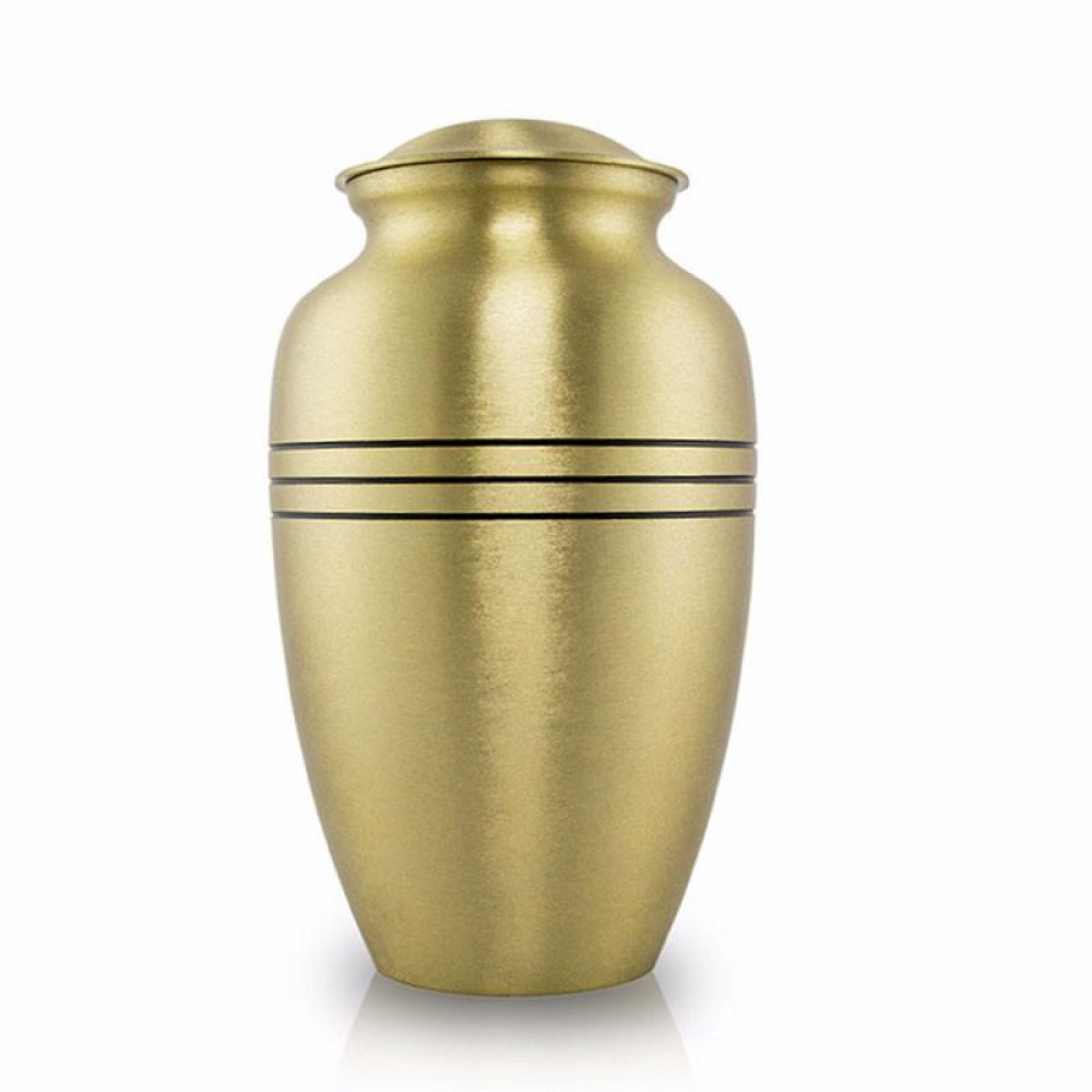 Max. Wt. Up to 190 lbs. Traditional Bronze Cremation Urn